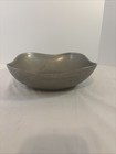 Vintage Wilton Mount Joy Pa Pewter Serving Bowl Dish Usa 9 25    Square X 2 7 8   