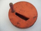 Vtg Halloween Tin Black Cat Noise Maker