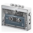 Fiio Cp13 Portable Stereo Cassette Player  transparent silver 