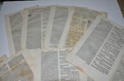 1546 Bible Basel Leaf Large  Amazing Rare Book Judaica Hebrew Latin Antique Nice