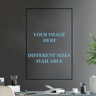 Custom Poster Canvas Print Personalized Photo Art Your Own Image Home Wall Decor
