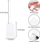 500pcs Price Tags With String Attached  White Clothing Tags For Business Selling