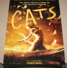Cats - Double Sided 27  X 40  Theater Poster Advance 2019 Broadway Musical