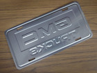 Vintage Gmc License Plate Embossed Metal New Old Stock Trucks  2084