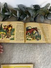 Vintage Paper Booklet The Friendly Animals Story Book Full Color Ephemera Story