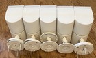 Vtg 5 Bose White Double Cube Speaker Doubleshot Acoustimass Lifestyle Clean