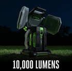 Ego Power  Portable Area Light - Gray black green  lt1000 