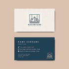 Custom Print Business Cards  Full Color 2 Side  14pt High Gloss Uv Coated  500