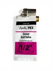 Apollo 1 2  Pex A Expansion Sweat Ball Valve Brass Epxv12s Shut Off Astm
