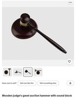 1 Set Gavel And Block Wooden Judge Hammer Gavel Sound Block Court Hammer Judge