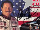 Magnificent Vintage 10x8 Color Signed Photo 5 X Winston Cup Champ Dale Earnhardt