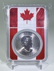 2020 Canada 1oz Silver Maple Leaf Ngc Ms70 - Flag Core - Pop 167