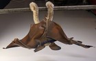  rare  Vintage Steiff 1960-62  eric  Bat Large 6 5in 17cm Mohair Fledermaus