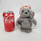 Coca-cola Seal Bean Bag Plush In Baseball Cap  107 1997