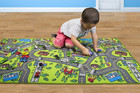 Kids Playmat Rug City Road Traffic Carpet 60  X 32  Non Slip Toy Car Play