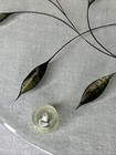 Vintage Footed Deco Vanity Perfume Dresser Tray Glass 17-1 2    X 9-3 4   