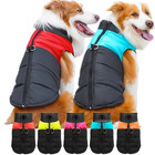 Waterproof Warm Dog Clothes Pet Coat Winter Vest Padded Zipper Jacket Dog Clothi