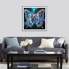 Glowing Butterfly Diamond Art Kits For Adults  5d Diamond Painting Kits For Begi