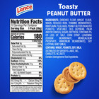 Lance Sandwich Crackers  Toasty Peanut Butter  10 Individually Wrapped Packs  6 