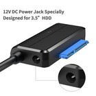 Usb 3 0 To Angled Sata 22 Pin Adapter Cable For 2 5  3 5inch Hard Disk Drive    