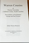 Warren Cousins Of Warren Township Colleton County  South Carolina Descendants
