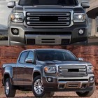 For 2015-2020 Gmc Canyon Front Bumper Grille Assembly With Chrome Surround Grill