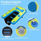 Inflatable Dog Pool Ramp  For Large Dogs With Underwater Bottom D-ring