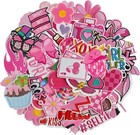 45 Pieces Pink Iron On Patch  Girls Iron On Patches Set  Sew On iron On Embro   