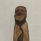 Vintage Handcarved Wood Tiki Aboriginal Collection Rare