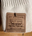 Vintage Levi   s Orlon Tube Socks 1980 Olympic Games  made In Usa  Nos Deadstock
