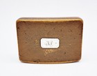 Fine Georgian Silver Mounted Lacquered Snuff Box C1820