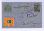 Haiti Air Mail 1927 First Flight Port-au-prince Santo Domingo Card Wd95