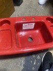 Rare Old Benjamin Ackralac california georgia Red Resin Plastic Form Sink nos   88