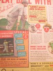 Newspaper Ad 1935 Babe Ruth Quaker Cereal Box Baseball Button Ring Premium Play