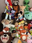 Huge Disney Lot  Of 80  mixed Stuffed Toys Personal Collection