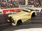 Aurora Afx  1781 White black Roarin Rolls Golden Ghost Body Only Slot Car Nice