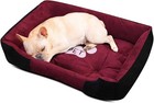 Winter Warm Dog   Cat Plush Pet Bed Sleeping Basket Soft Cozy Pet Bed Washable