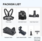 Accessory Kit For Dji Osmo Action Camera Chest Strap  Camera Head Mount  Camera