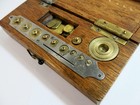 Antique  burke   James Laboratory apothecary Avoid Dupois Weight Set