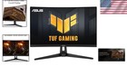 Professional 27  Curved Gaming Monitor - 1ms Response  Hdmi  Freesync