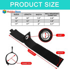 Heavy-duty Storage Straps - 9 Pack Hook And Loop Hanging Extension Tool Cord    