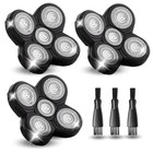 3 Pcs Replacement Shaver Heads Compatible With Freebird Head Shaver