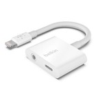 Original Belkin 3 5mm Audio   Charge Audio Adapter For Iphone 14 13 12 11 Xr Se
