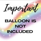 Personalised Harry P Balloon Sticker  Birthday Balloon Vinyl Decals