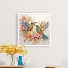 Sanjee Hummingbirds Special Shape 11 8 Inches X Inches  Multicolor