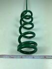 Fishing Rod  Pole Holder Insert Ground Spiral Metal Stand Support 2 Packs  green