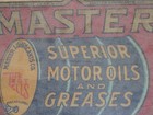 Rare Master Lubricants Co Superior Motor Oils And Greases 1924 Petroleum Decal  