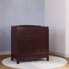 Usa noah Espresso 3 Drawer Kids Dresser With Changing Topper
