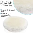 2 4 Pack 7 Inch Wool Buffing Pads Soft Car Buffer Backing Pads Polishing Wheels