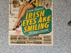 Irish Eyes Are Smiling Large 3 Sheet Movie Poster 41  X 81   1944 